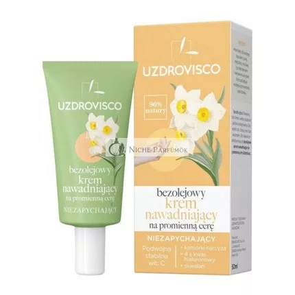 UZDROVISCO Oil-Free Hydrating Cream for Radiant Skin 50ml