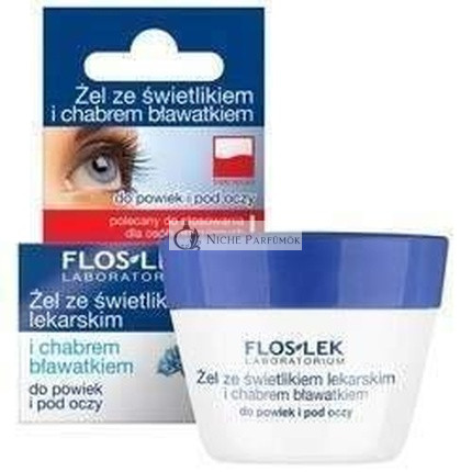 Floslek Eye Gel with Eyebright and Cornflowers 10g