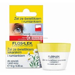   Flosslek Eye Lid and Under Eye Gel with Eyebright and Chamomile 10g