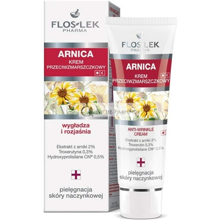 Floslek Pharma Arnica Anti-Wrinkle Cream Capillaries Skin Care Day/Night 50ml