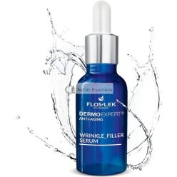   FLOSLEK Wrinkle Filling Serum 30ml - Smooths, Tightens, Moisturizes & Firms - For People Over 30 - For All Skin Types - Dermatologically Tested - Made in the EU