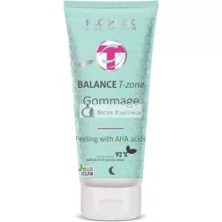   FLOSLEK Fruit Acid Face Scrub with AHA Acids 125g - Face Mask for Blackheads, Pimples and Pustules - Skincare for All Ages and Skin Types