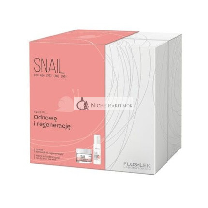 Floslek Snail Gift Set Elixir 30ml Day and Night Cream 50ml