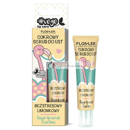 Floslek CUKROSE SCRUB Stressfrei Lime