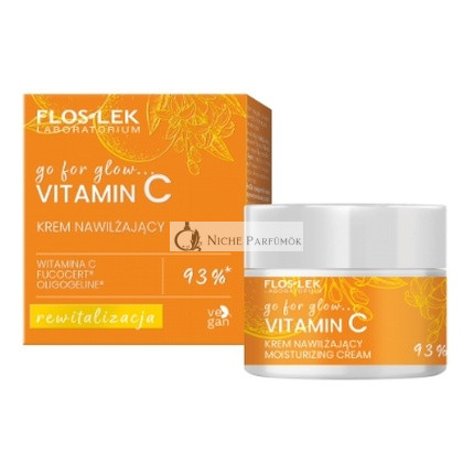 Floslek Laboratorium Go For Glow Vitamin C Moisturizing Cream For Day And Night 50 Ml