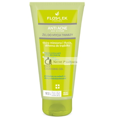 Flos-Lek Acne Solution Daily Cleansing Gel For Face - 200 Ml