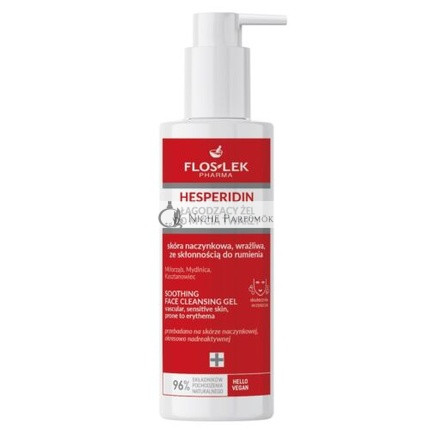 Hesperidin Soothing Face Cleansing Gel 175ml Floslek