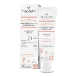  Floslek Pharma Multivit Care Moisturizing Cream For Mature And Weakened Skin With Vitamins 50 Ml