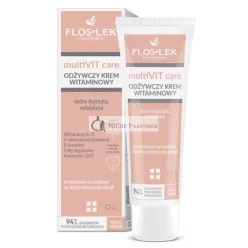   Floslek Pharma Multivit Care Nourishing Cream For Mature And Weakened Skin With Vitamins 50 Ml