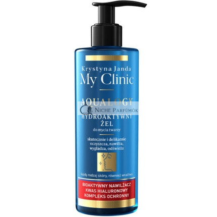 My Clinic Aqualogy Hydroactive Face Wash Gel 400ml Janda