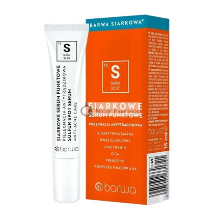 Barwas Sulfur Spot Treatment Serum 15ml - Effective Acne Treatment