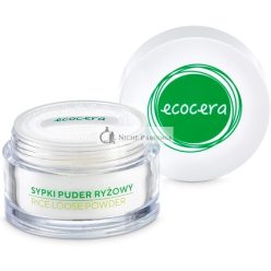   ECOCERA Rice Loose Powder for Oily and Combination Skin Hypoallergenic Translucent Light Powder