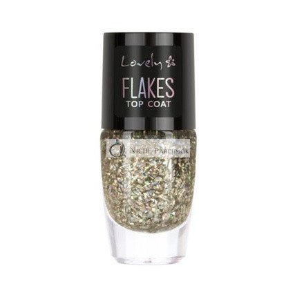 Flakes Top Coat Nail Polish 8ml Lovely