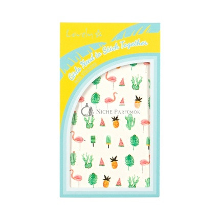 Lovely Girls Need To Stick Together Nail Stickers - 48 Pieces