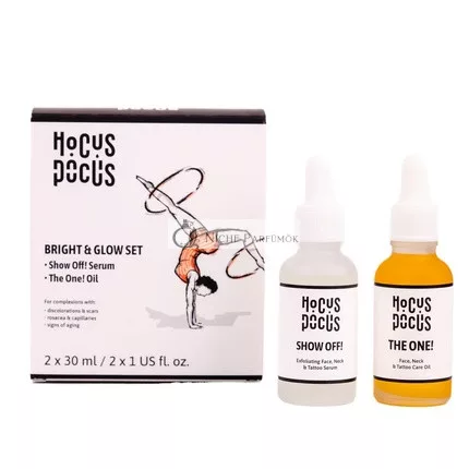 Hocus Pocus Brightglow Show Off Face Serum 30ml And The One Nourishing Oil 30ml
