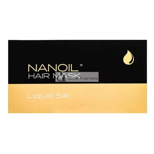 Nanoil Hair Mask Liquid Silk Smoothing Mask for Thick and Unruly Hair 300 ml