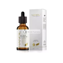   Nanoil Aloe & White Tea Face Serum Brightening Hydrating Serum 50 ml