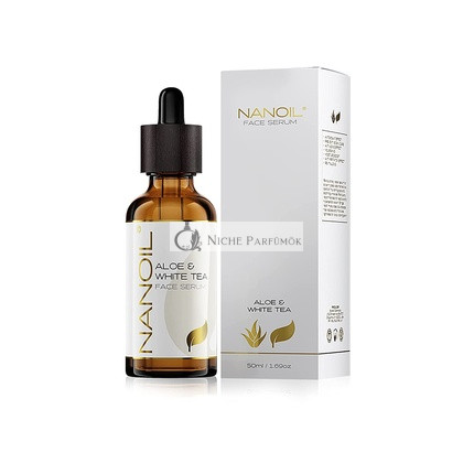 Nanoil Aloe & White Tea Face Serum Brightening Hydrating Serum 50 ml