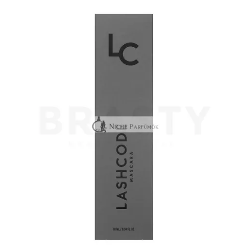 Lashcode Mascara for Lengthening and Curling Lashes Black 10 ml