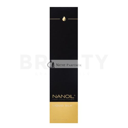 Nanoil Hair Conditioner Liquid Silk - Nourishing Conditioner for Softness and Shine 125 ml