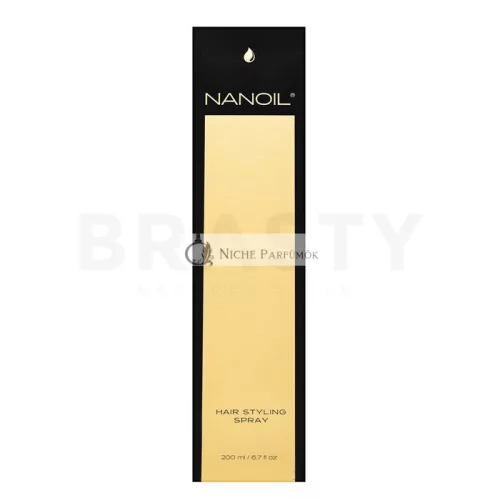 Nanoil Hair Styling Spray Styling Spray for Softness and Shine 200 ml