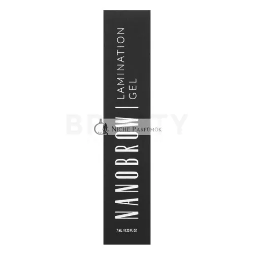 Nanobrow Lamination Gel Black Eyebrow Gel 7 ml