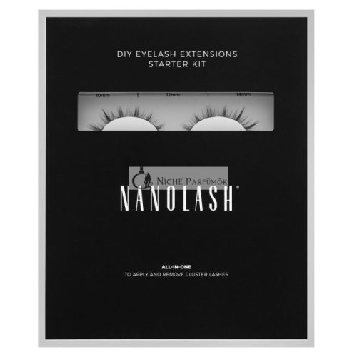 Nanolash DIY Eyelash Extensions Starter Kit for Home Application Flirty