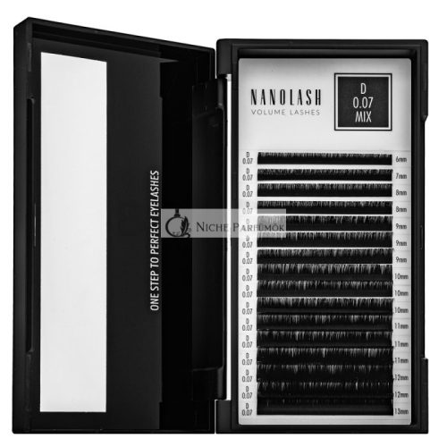 Nanolash Volume Lashes 0.07 D Artificial Eyelashes 6-13 mm