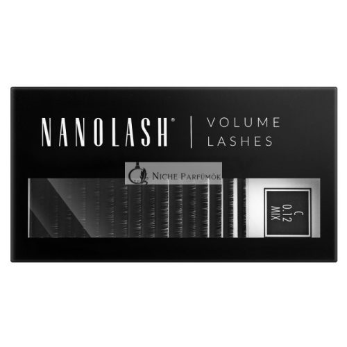 Nanolash Volume Lashes 0.12 C Artificial Eyelashes 6-13 mm