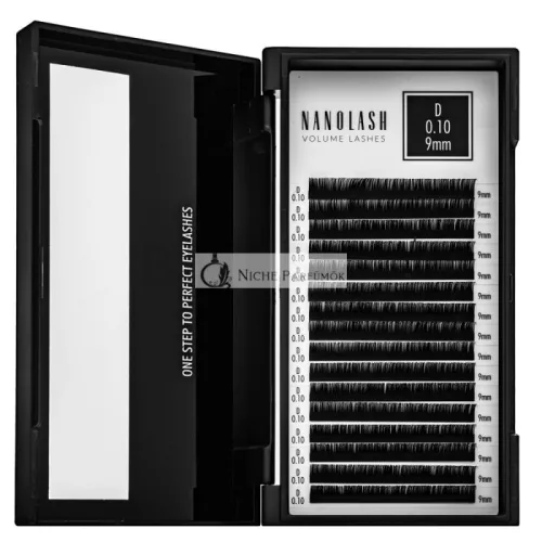Nanolash Volume Lashes 0.10 D Artificial Eyelashes 9 mm
