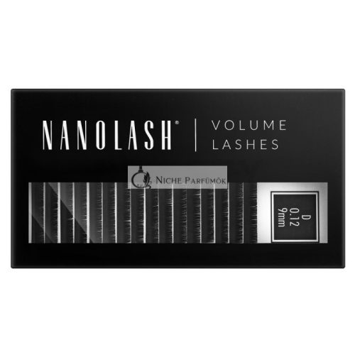 Nanolash Volume Lashes 0.12 D Artificial Eyelashes 9 mm