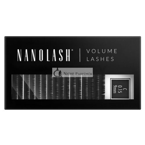 Nanolash Volume Lashes 0.15 C Artificial Eyelashes 9 mm
