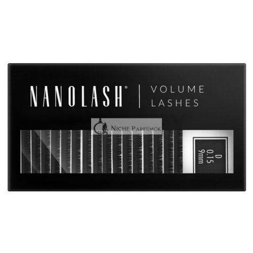 Nanolash Volume Lashes 0.15 D Artificial Eyelashes 9 mm