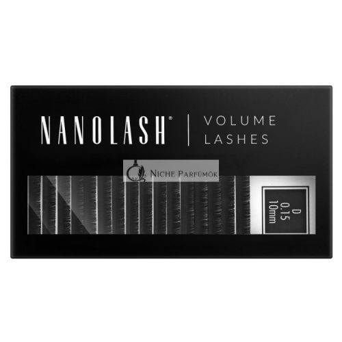 Nanolash Volume Lashes 0.15 D Artificial Eyelashes 10 mm