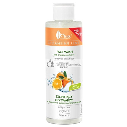 Ava Laboratorium Face Wash Gel For Washing The Face Orange 200ml