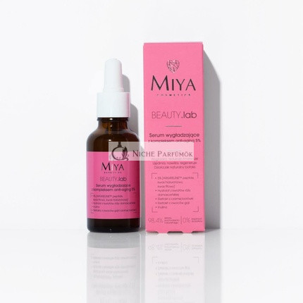 MIYA Cosmetics BEAUTY.Lab Smoothing Serum with Anti-Ageing Complex 5% 30ml