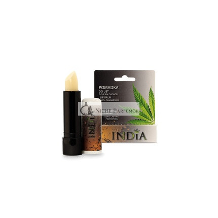 India Cosmetics Lip Balm with Hemp Oil and Almond Oil and Vitamin E