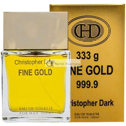 Christopher Dark Fine Gold Eau De Toilette for Men 100ml