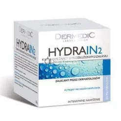   Dermedic Hydrain 2 Cream Prolonged Hydration For Dry Skin 1.69oz 50 Ml