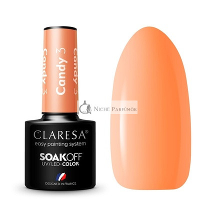 Candy UV Nail Polish 5ml Claresa - Pack of 3