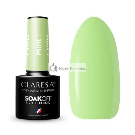 Claresa Mint UV Nail Polish 5ml