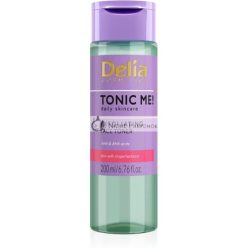   Delia Cosmetics Tonic Me Peeling Tonic for Skin with Impurities AHA and BHA Salicylic Glycolic and Lactic Acid 200ml