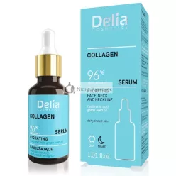   Delia Cosmetics Collagen Serum Hyaluronic Acid Treatment for Dry Skin 30ml