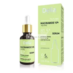   Delia Cosmetics Niacinamide 10% + Zinc Normalizing Serum for Combination Skin with Blemishes 30ml