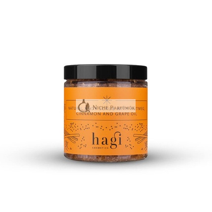 Hagi Natural Peeling with Hemp and Macadamia Seed Oil 280g - Vegan Skin Care Product