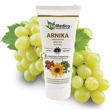 Ekamedica Arnica Creamy Skin Care Salve with Grape Seed Rutin 200ml