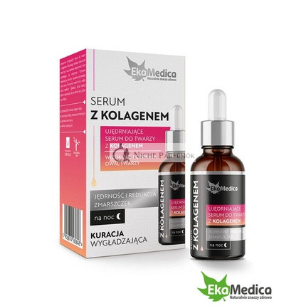 Face Night Serum with Collagen/Hyaluronic Acid/Vitamin C 20ml