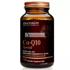   Doctor Life Co-Q10 Special Organic Coconut Oil 130mg Dietary Supplement 100 Capsules
