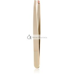 Gold Lash Brow Tweezer for Eyebrow Shaping