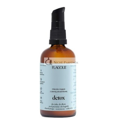 Detox Cleansing Milk with Diatomaceous Earth 100ml Flagolie